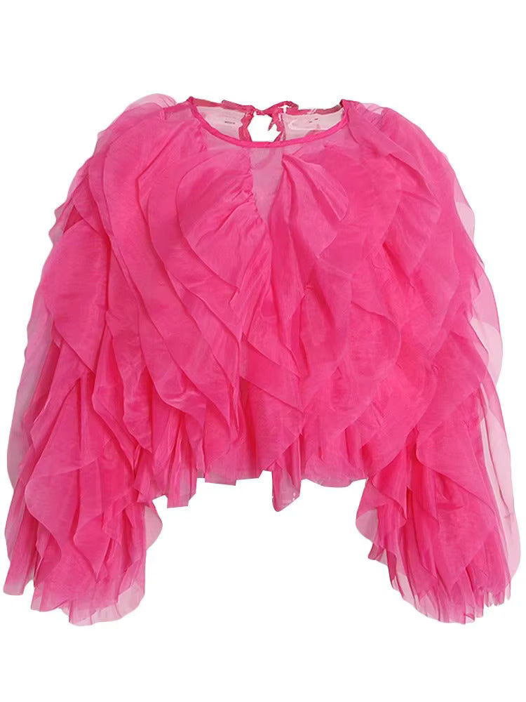 MELINA | Ruffle Top