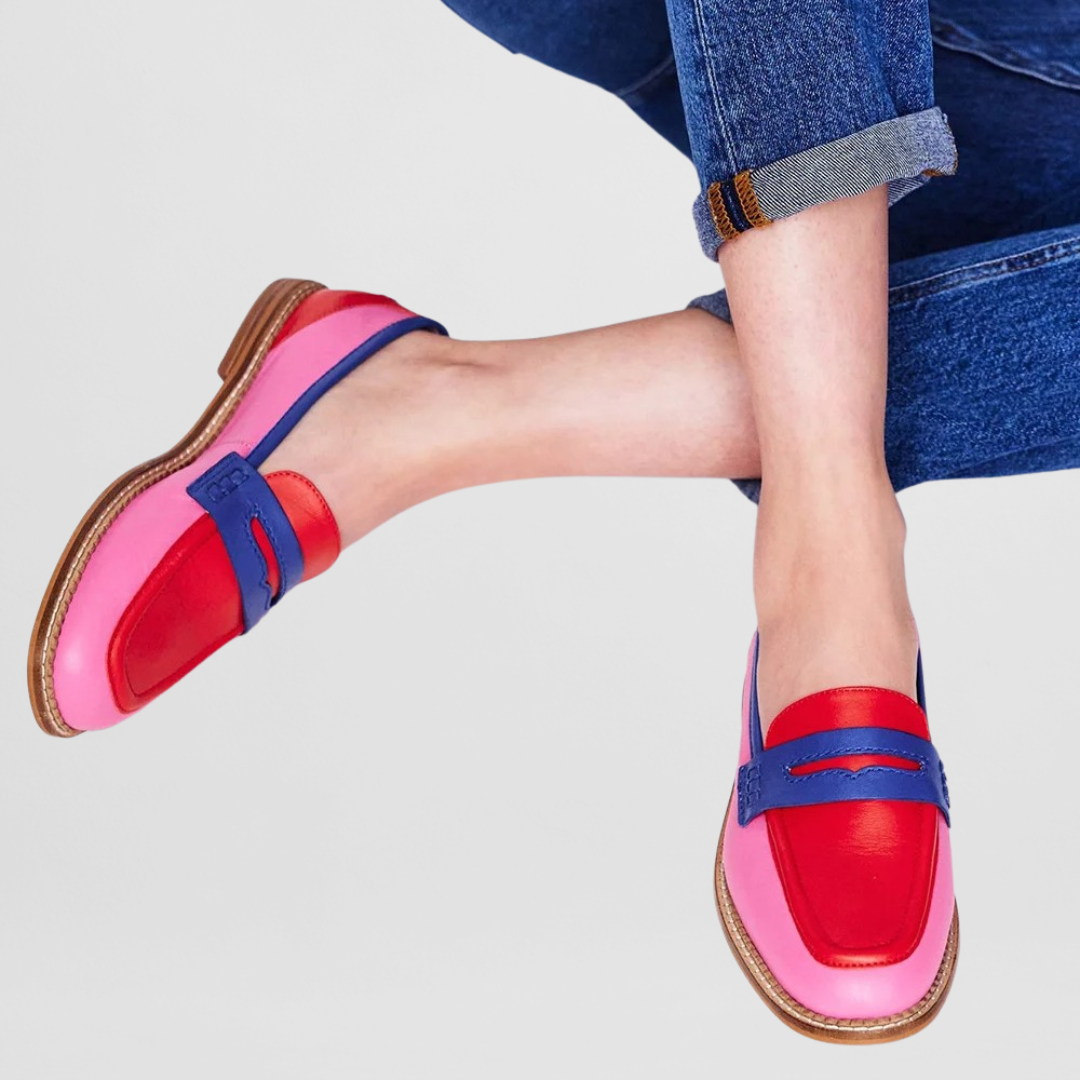 VIOLET | Bunte Mokassins