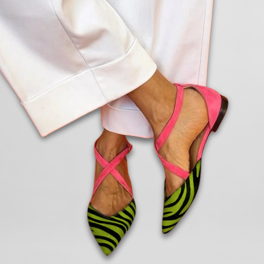 FENNA | Ballerinas mit Riemchen