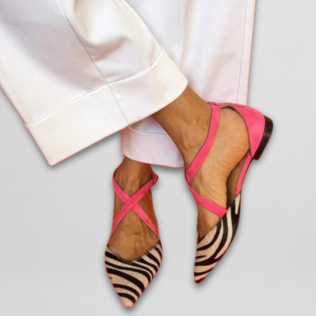 FENNA | Ballerinas mit Riemchen