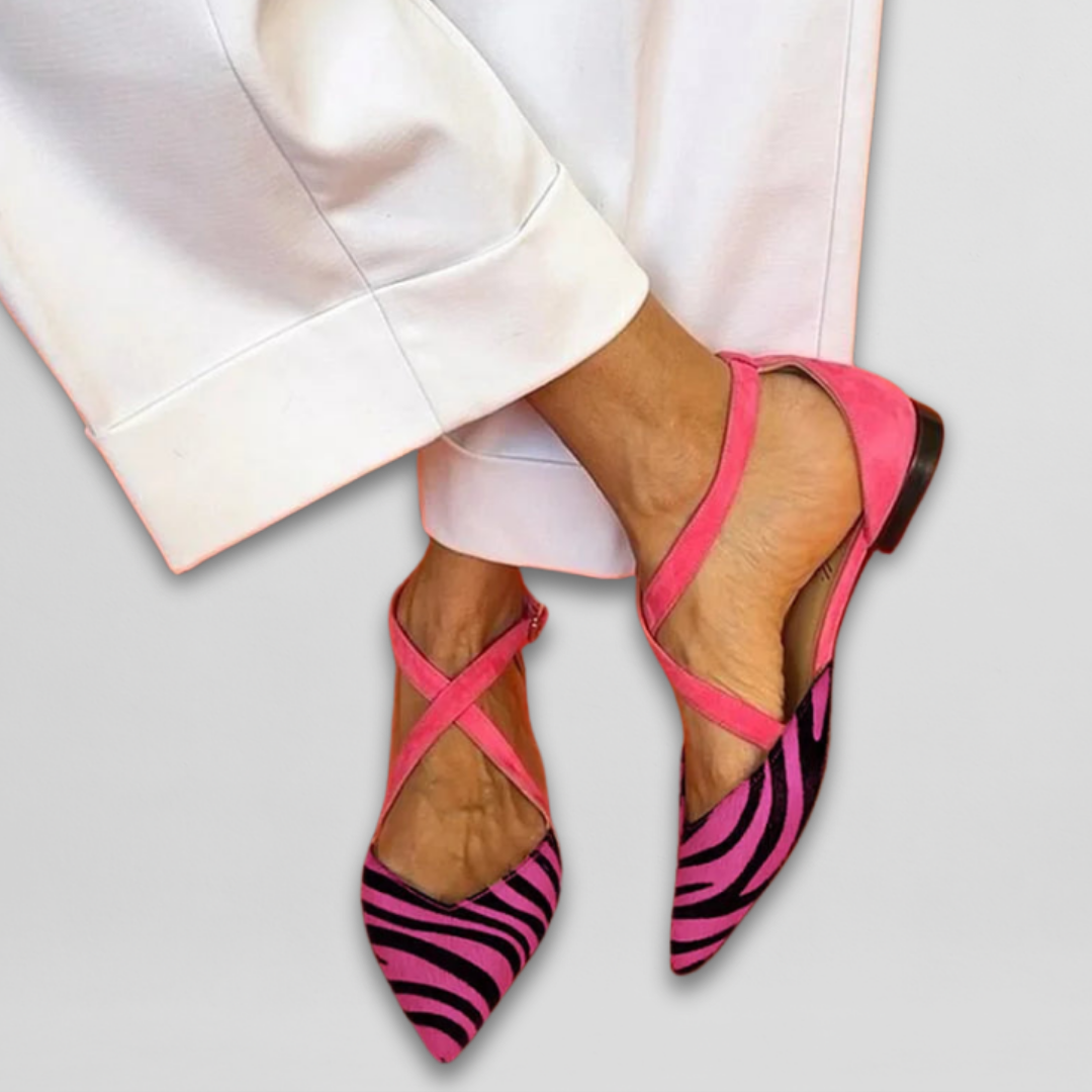 FENNA | Ballerinas mit Riemchen