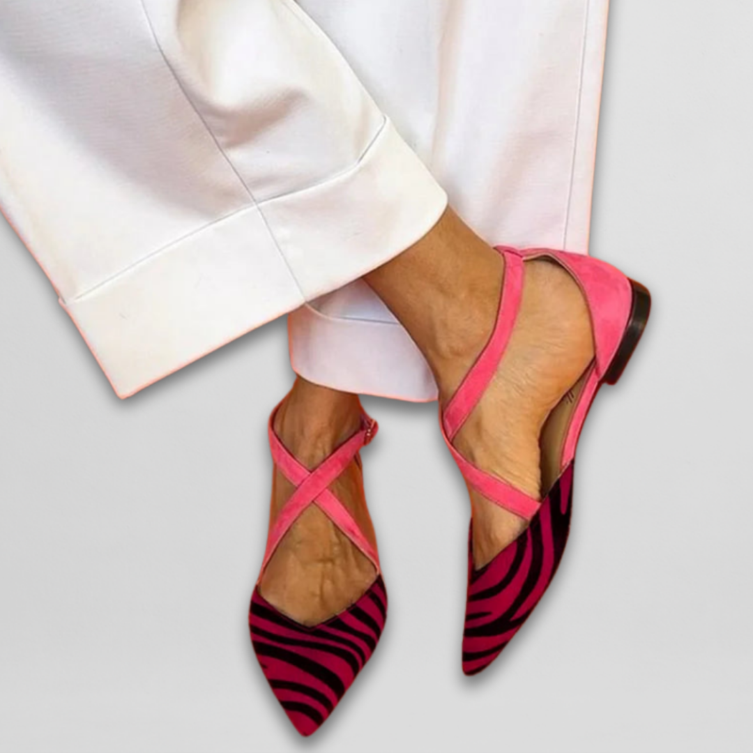 FENNA | Ballerinas mit Riemchen