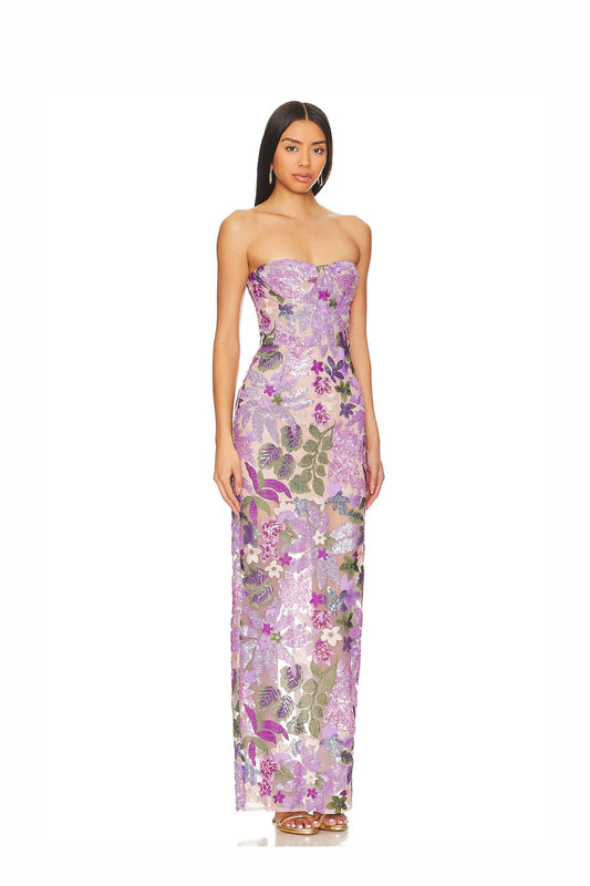 DALIA | Lilac Maxi Dress