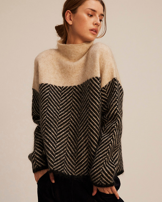 EDITH | Rollkragenpullover für sanfte Wärme