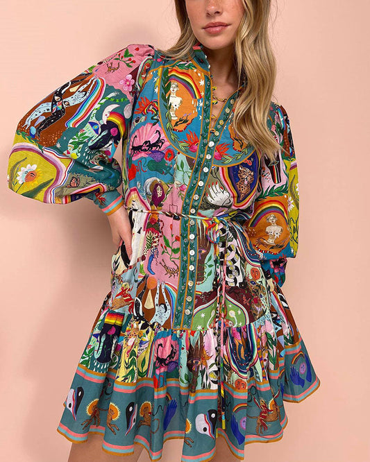 HAILEY | Bohemian Short Dress
