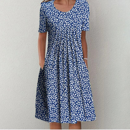 SOFIE | Blumenkleid mit Taschen