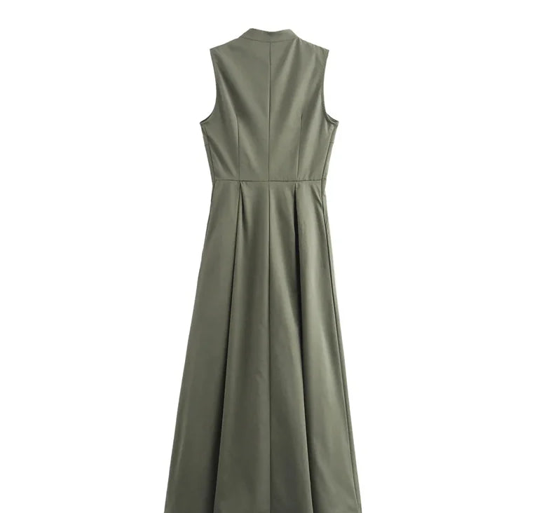 EMILIA |  Maxi-Kleid mit Reißverschluss