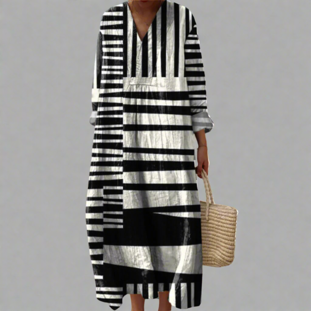 DORIS | Elegantes geometrisches Kleid