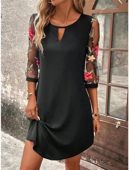 MARTHA | Kleid mit Stickerei