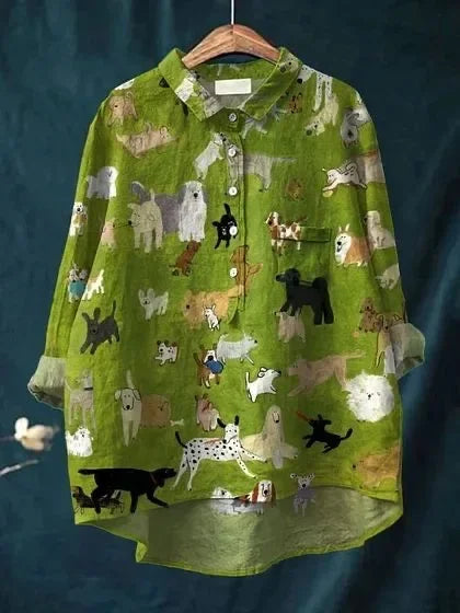 SOFIA | Lässige Bluse mit Print