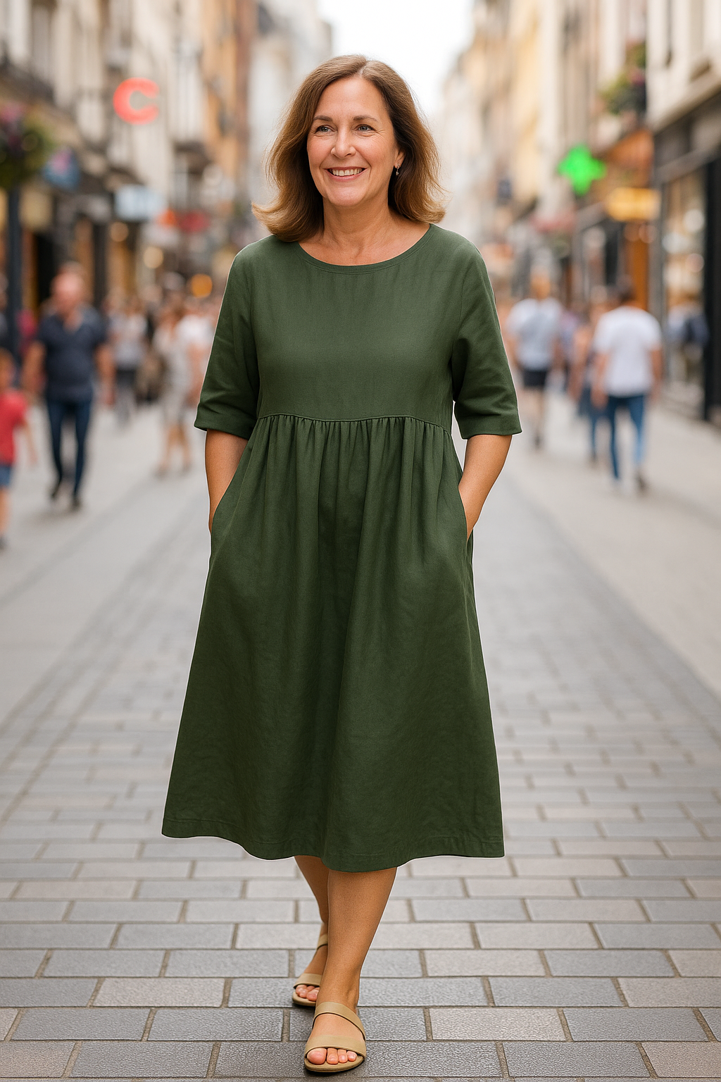 SOFIA| Baumwollkleid