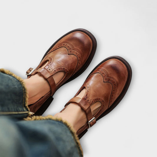 JANINE | Leder Mary Janes
