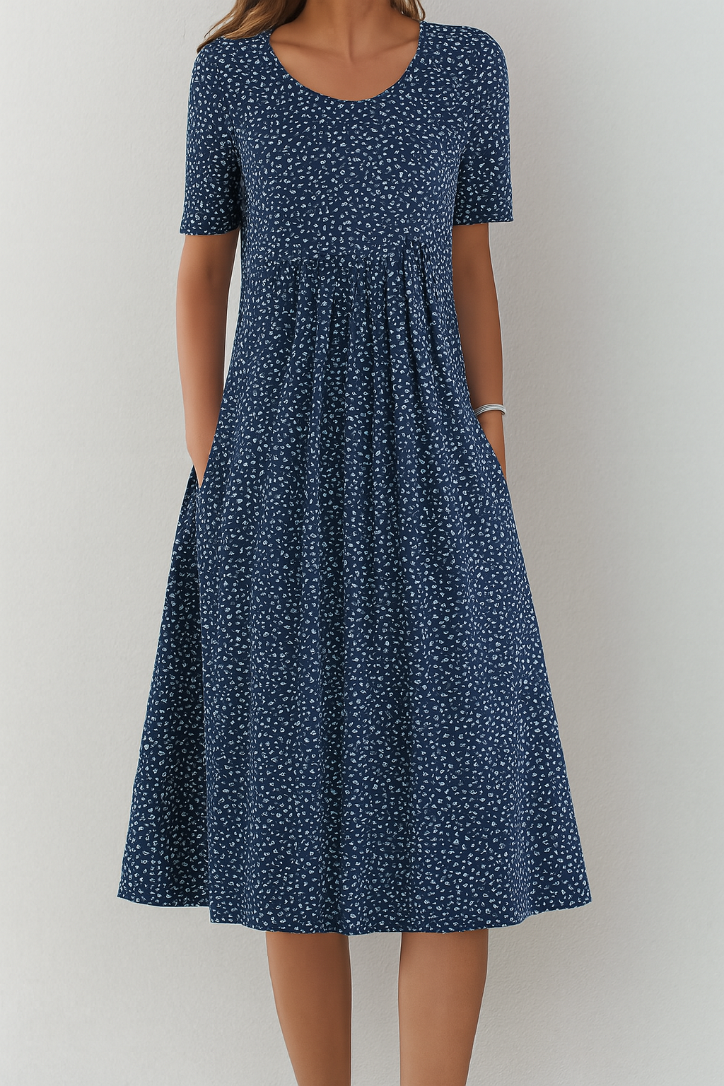 SOFIE | Blumenkleid mit Taschen