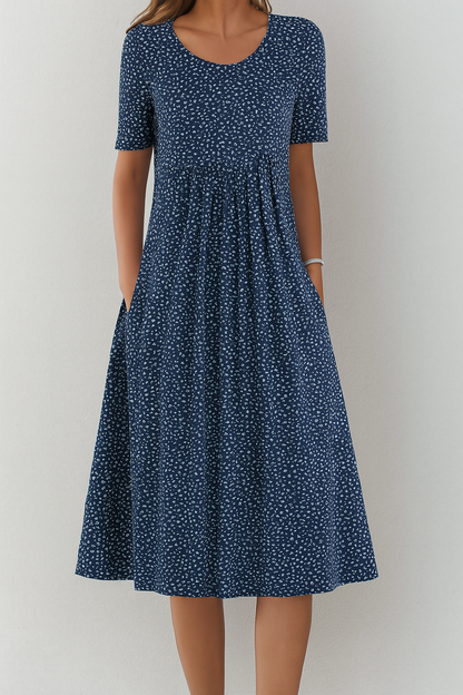 SOFIE | Blumenkleid mit Taschen